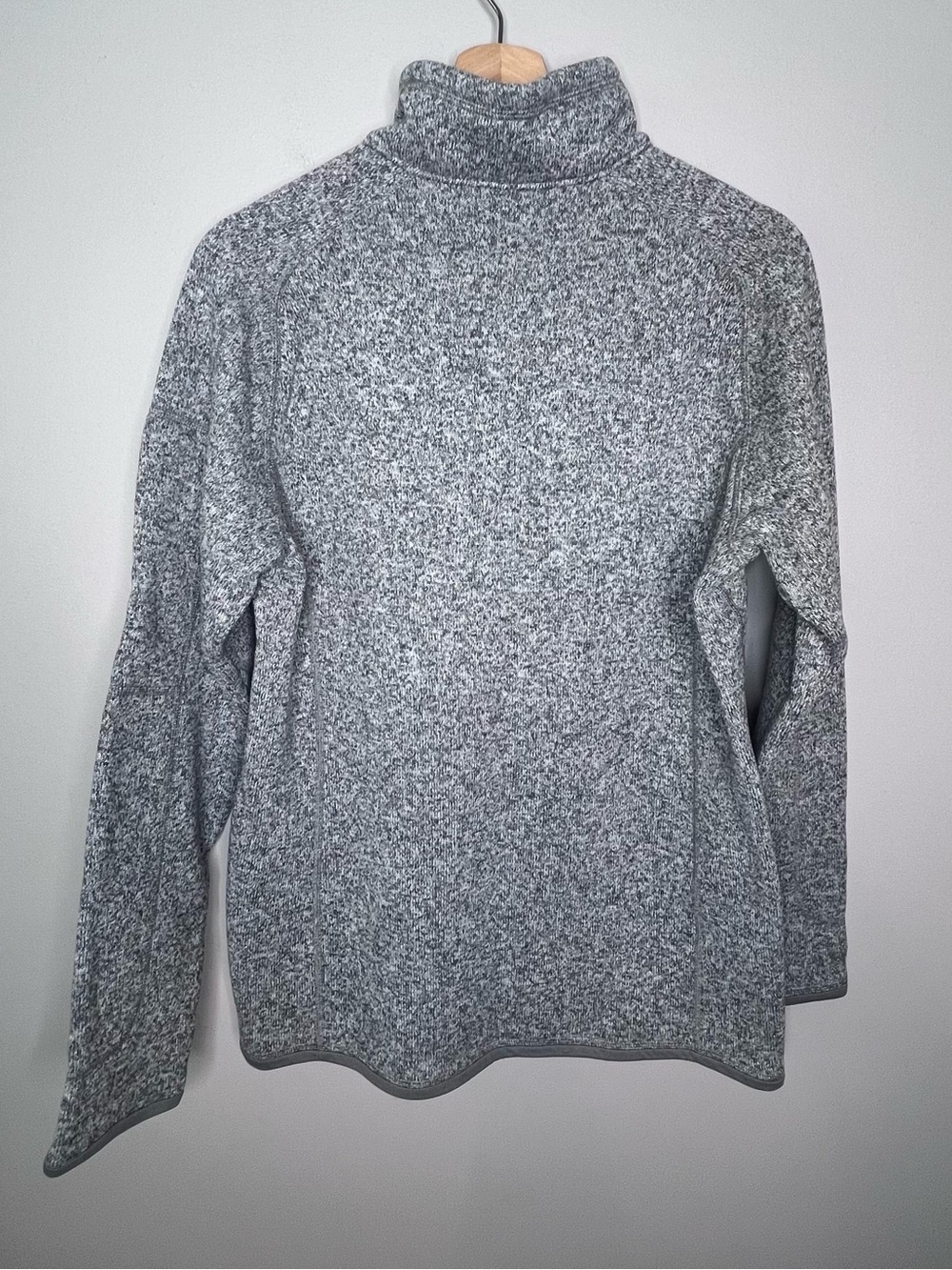 Patagonia Better Sweater 1/4 Zip Fleece Birch White Womens XL - Picture 7 of 9